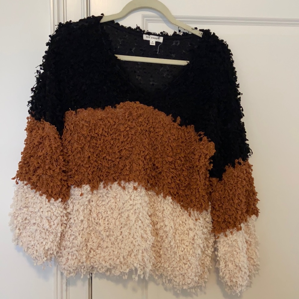 women’s boutique v-neck sweater size small